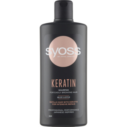 Syoss Keratin šampon pro jemné a lámavé vlasy, 440 ml