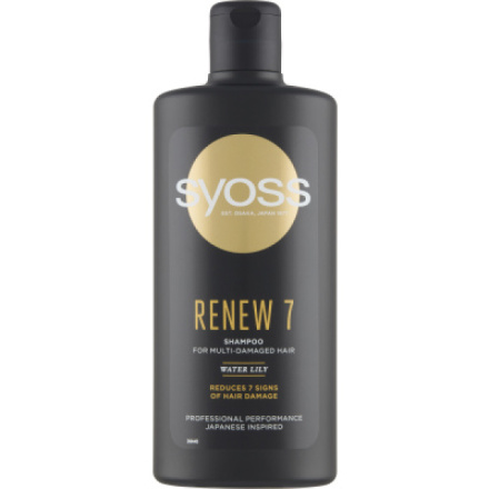 Syoss Renew 7 šampon pro velmi poškozené vlasy, 440 ml