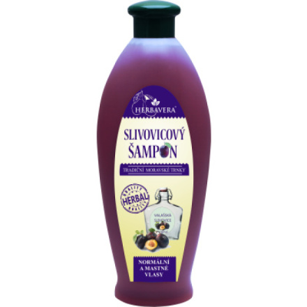 Herbavera Slivovicový šampon, 550 ml