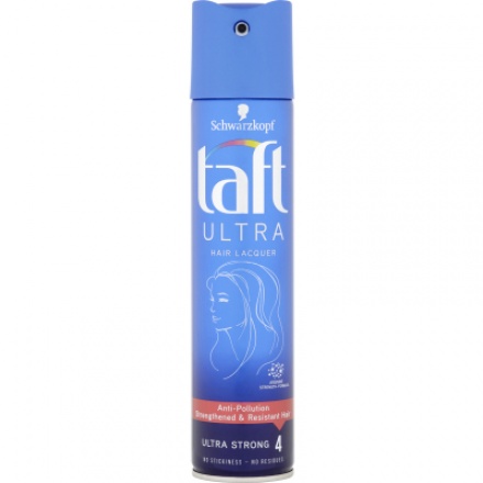 Taft lak na vlasy Ultra ultra silný 4,  250 ml