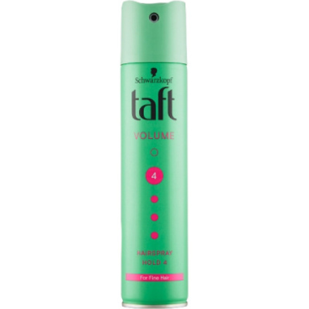 Taft Volume, lak na vlasy s push-up efektem, síla fixace 4, 250 ml