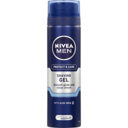 Nivea Men Original Protect & Care gel na holení, 200 ml