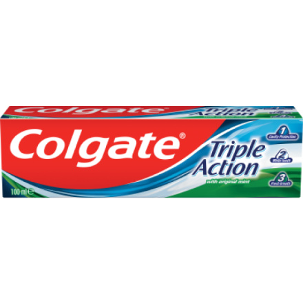 Colgate zubní pasta Triple Action, 100 ml