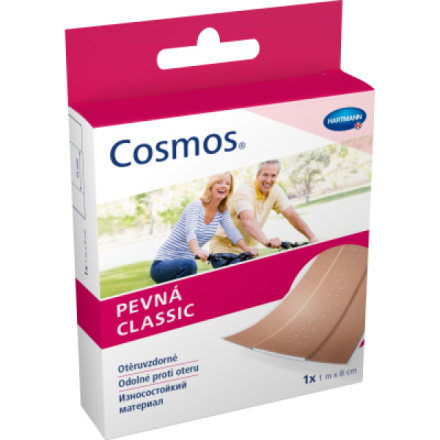 Cosmos Classic, pevná náplast, šířka 8 cm, délka 1 m