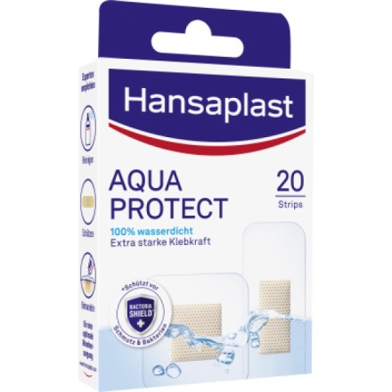 Hansaplast Aqua Protect vodotěsná náplast 20 ks