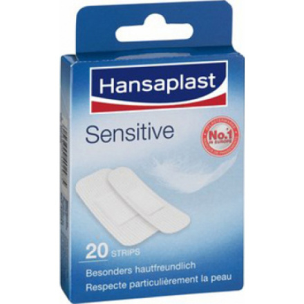 Hansaplast Sensitive náplast, 20 ks