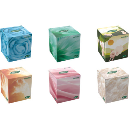 Tento Cubebox 3vrstvé papírové kapesníky, 58 ks
