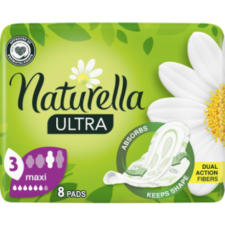 Naturella dámské vložky Ultra Maxi, 8 ks