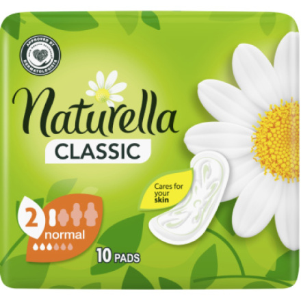 Naturella dámské vložky Classic Standard, 10 ks