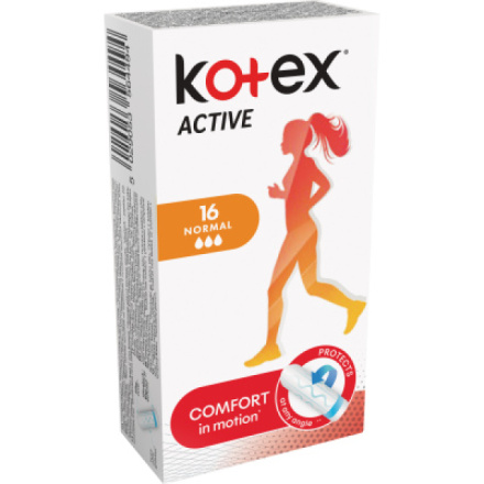 Kotex Active Normal tampony, 16 ks