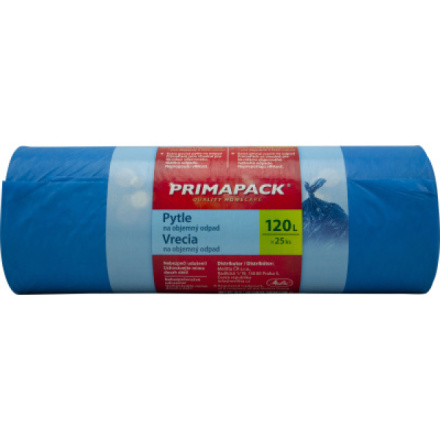 Primapack pytle na odpad, 33 µ, 110 × 70 cm, 120 l, 25 ks