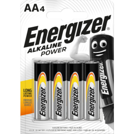 Energizer Alkaline Power AA tužková baterie, 4 ks, 961012