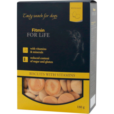 Fitmin For Life Piškoty pamlsky pro psy, 180 g