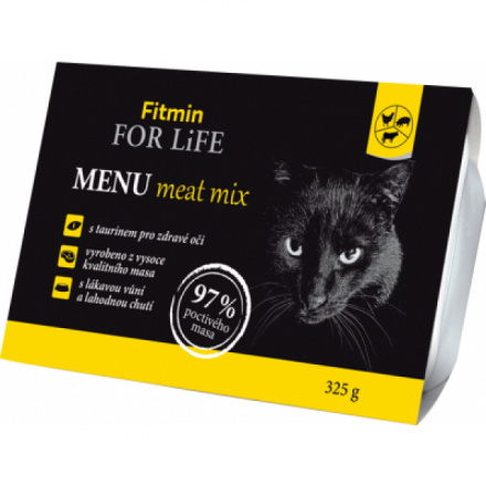 Fitmin For Life Masová vanička pro kočky, 325 g