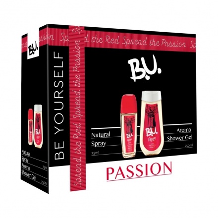 B.U. Passion natural dárková sada DNS + sprchový gel