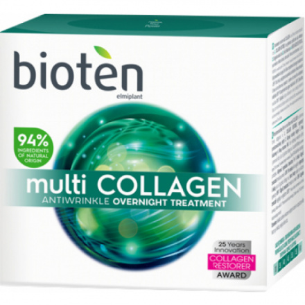 Bioten Multi Collagen noční krém, 50 ml