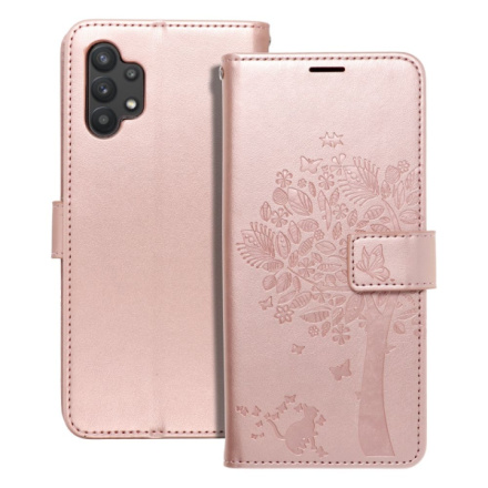 MEZZO Book case for SAMSUNG A32 LTE ( 4G ) tree rose gold 445812