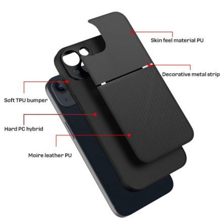 NOBLE Case for XIAOMI Redmi NOTE 10 / 10S black 448315