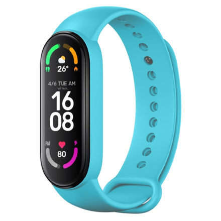 Řemínek RhinoTech na Xiaomi Mi Band 7 / Mi Band 6 / Mi Band 5 - nebesky modrý RHTRTACC045