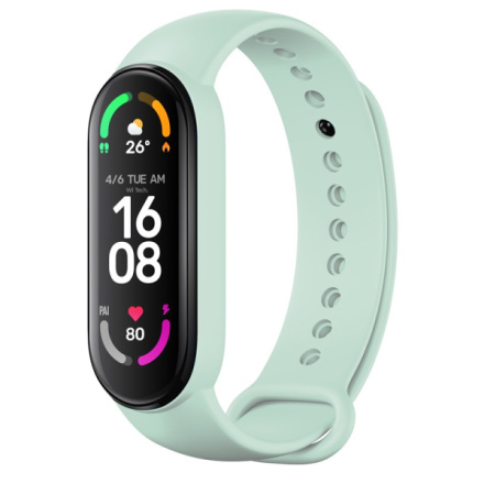 Řemínek RhinoTech na Xiaomi Mi Band 7 / Mi Band 6 / Mi Band 5 - mátový RHTRTACC047