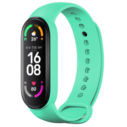 Řemínek RhinoTech na Xiaomi Mi Band 7 / Mi Band 6 / Mi Band 5 - zelenomodrý RHTRTACC048