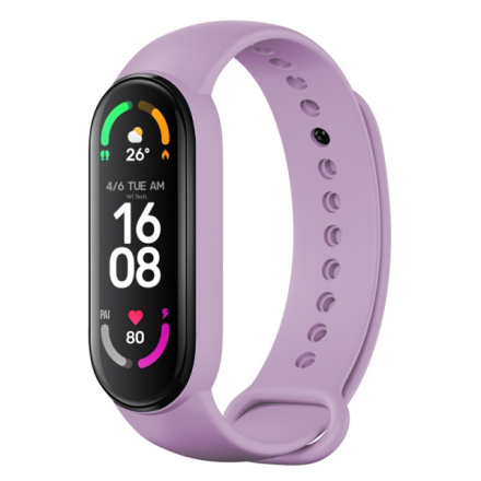 Řemínek RhinoTech na Xiaomi Mi Band 7 / Mi Band 6 / Mi Band 5 - levandulově fialový RHTRTACC052