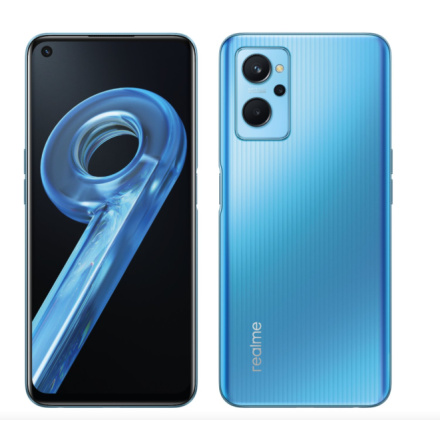 Realme 9i DualSIM 4+128GB gsm tel. Prism Blue, RMX3491BLU128