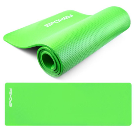Spokey SOFTMAT Podložka na cvičení, 180 x 60 x 1 cm, zelená, K838320