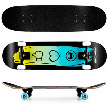 Spokey LIKE Skateboard 78,7 x 20 cm, ABEC5, K927056