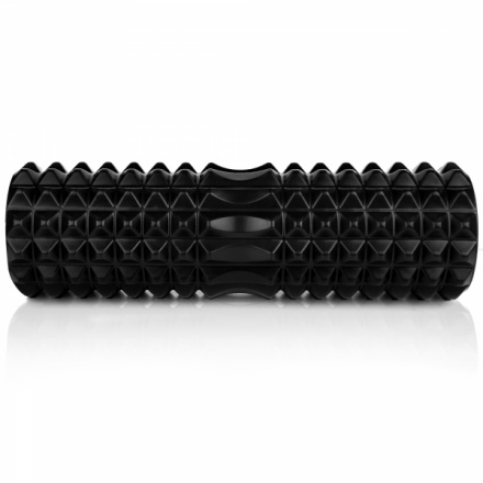 Spokey MIX ROLL Masážní fitness válec 3v1, 45 cm, černo-červený, K928939