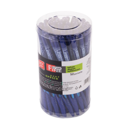 EASY FINE Kuličkové pero, modrá semi-gelová náplň, 0,7 mm, 1ks v balení ,S831802