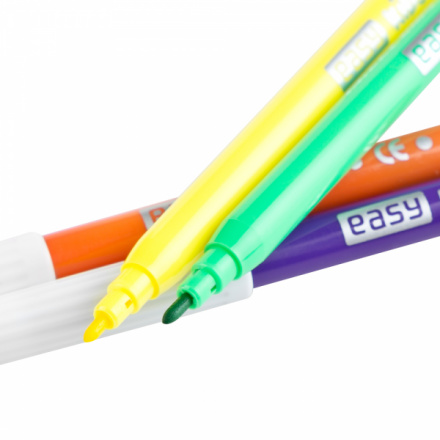 EASY COLOURS Fixy, 12 barev , S88067