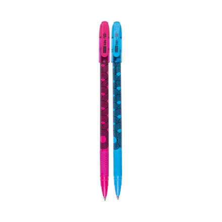 EASY WAY Přepisovatelné kuličkové pero, modrá náplň, 0,5 mm, 1ks v balení, modrá/růžová, S920152