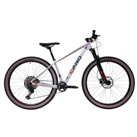 Horské jízdní kolo Capriolo C PRO C MTB 9.7 2022 29" 19" GRAY RED CARBON, 922220-19