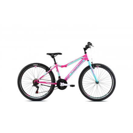 Horské jízdní kolo Capriolo DIAVOLO DX 600 26"/18HT pink-turq. 15" , 921362-15