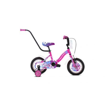 Dětské jízdní kolo Capriolo BMX 12"HT VIOLA bílo-růžové, 921103-12 , 2022