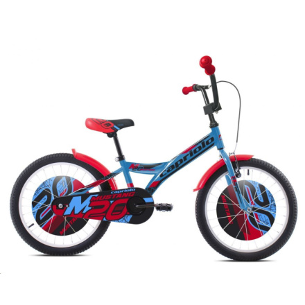 Dětské jízdní kolo Capriolo MUSTANG 20 červeno-modro-černé (2021), 921131-20