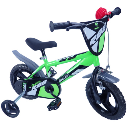 Dětské jízdní kolo Dino Bikes 412UL zelené 12" chlapecké, 05-CSK5123-ZE, 2017
