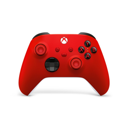 Gamepad Microsoft Xbox Series, bezdrátový, Pulse Red, QAU-00012