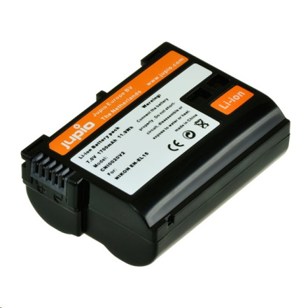 Baterie Jupio EN-EL15 - 1700 mAh pro Nikon, CNI0020V2