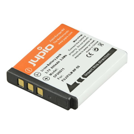 Baterie Jupio NP-50 (D-Li68, D-Li122, Klic-7004) pro Fuji (Pentax, Ricoh, Kodak) 800 mAh, CFU0011