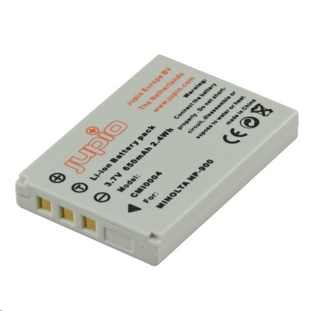 Baterie Jupio NP-900/Li-80B 650 mAh pro Minolta/Olympus, CMI0004