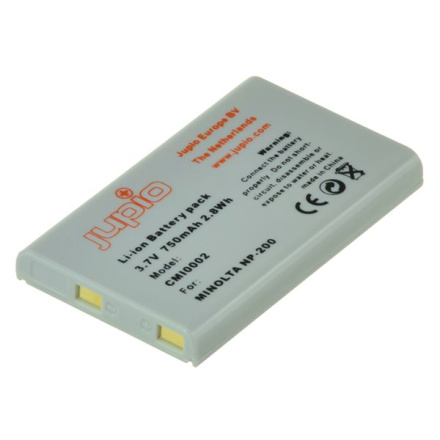 Baterie Jupio NP-200 pro Minolta 750 mAh, CMI0002