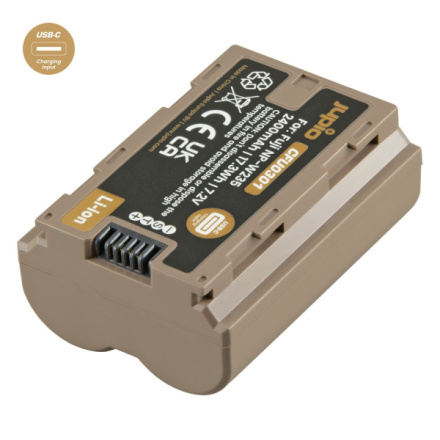 Baterie Jupio NP-W235 *ULTRA C*  2400mAh s USB-C vstupem pro nabíjení, CFU0301