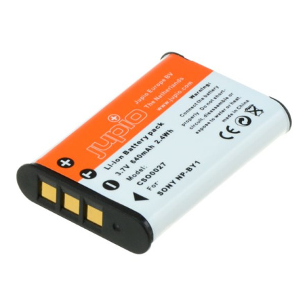 Baterie Jupio NP-BY1 pro Sony 640 mAh, CSO0027