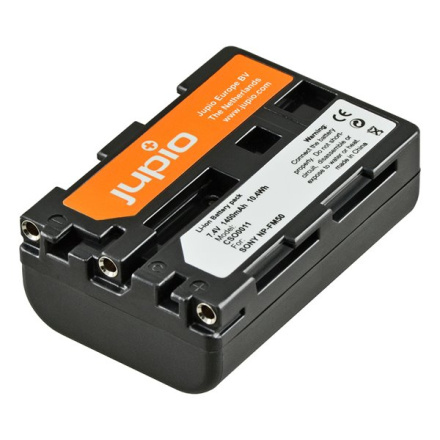Baterie Jupio NP-FM50 - 1400 mAh pro Sony, CSO0011