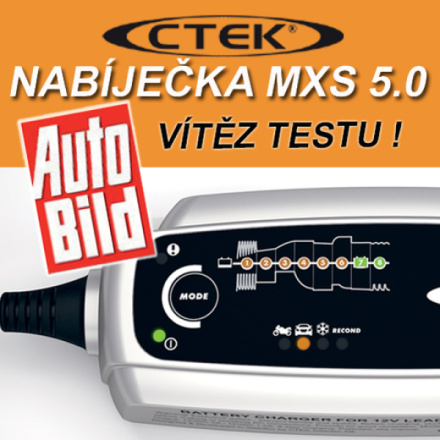 Nabíječka autobaterií CTEK MXS 5.0 Polar 12 V, 5 A, 56-855