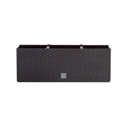 Samozavlažovací květináč Prosperplast Rato Case 51,4 x 19 x 18,6 cm hnědý, DRTC500-440U