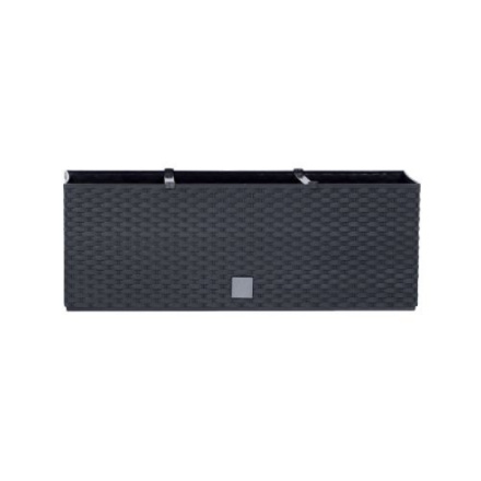 Samozavlažovací květináč Prosperplast Rato Case 51,4 x 19 x 18,6 cm antracit, DRTC500-S433