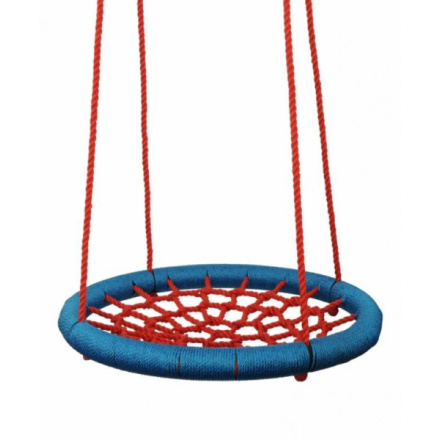 Houpačka Woody Houpací kruh (průměr 100cm) - červeno-modrý, 102191409